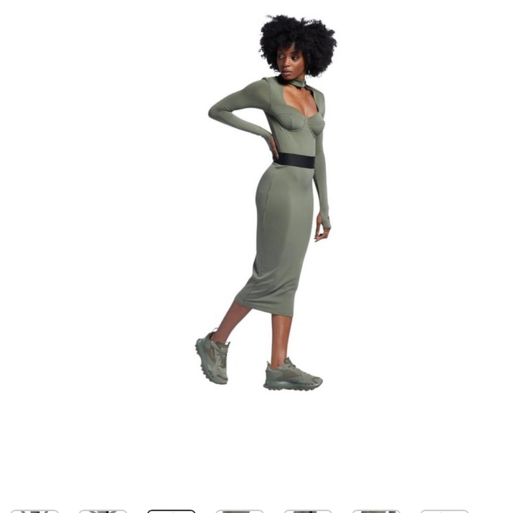REEBOK X CARDI B RIB SKIRT